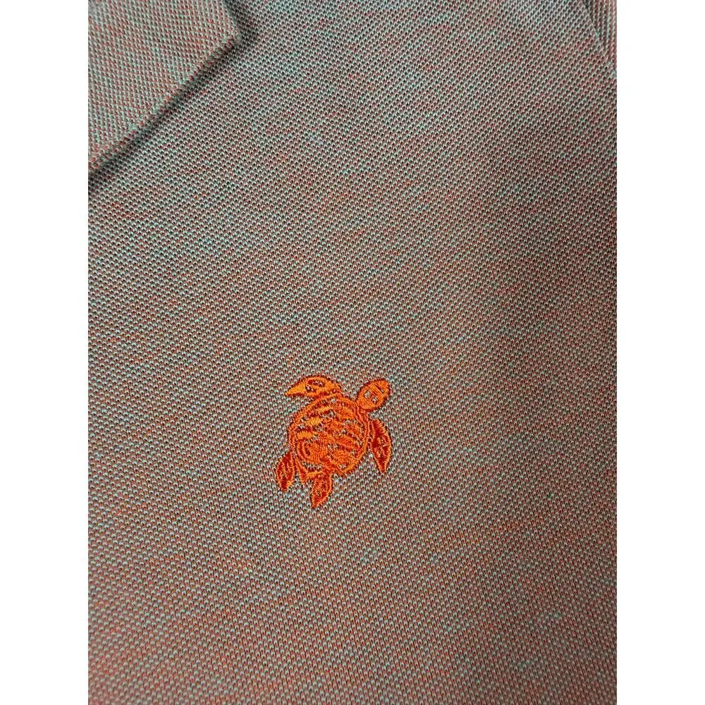 Vilebrequin Boys Cotton Polo Shirt Turtle Colorblock Size 14 (158 cm)